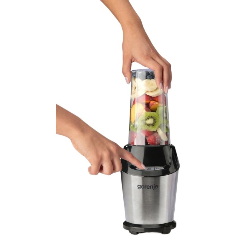 Gorenje Kitchen Blender - BN1000BK - 1000W 0.75L Tritan Jug 20000 RPM 2 Speed Black Silver — Buy in Cyprus with Fast Delivery