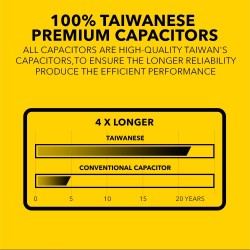 Armaggeddon Certified 1000W Modular Gaming Power Supply - VOLTRON GOLD 1000 - Certified 1000W Modular Gaming Power Supply