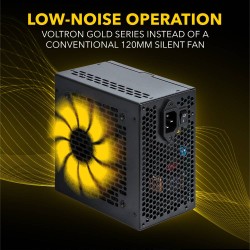 Armaggeddon Certified 1000W Modular Gaming Power Supply - VOLTRON GOLD 1000 - Certified 1000W Modular Gaming Power Supply
