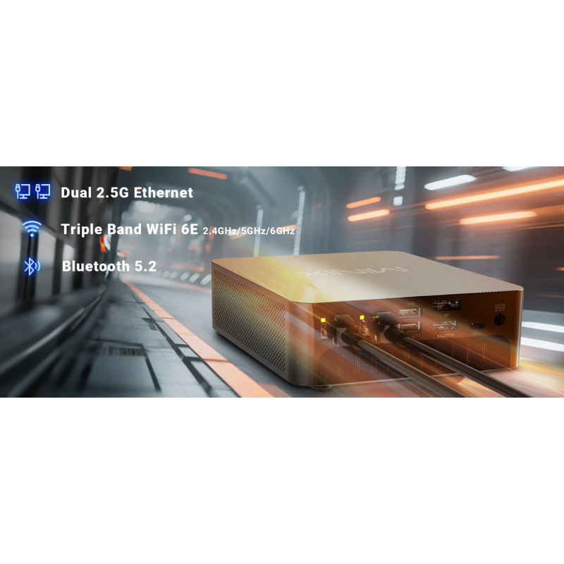 MINIX Mini PC - NR774 - Ryzen7 8745H, 32GB DDR5, 1TB SSD, 2.5GbE, HDMI DP USB-C, Win11 Pro — Buy in Cyprus with Fast Delivery