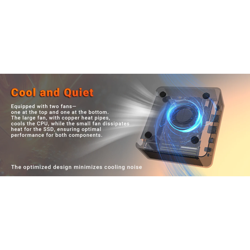 MINIX Mini PC - NR774 - Ryzen7 8745H, 32GB DDR5, 1TB SSD, 2.5GbE, HDMI DP USB-C, Win11 Pro — Buy in Cyprus with Fast Delivery