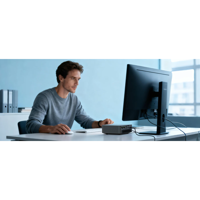 MINIX Mini PC - NR774 - Ryzen7 8745H, 32GB DDR5, 1TB SSD, 2.5GbE, HDMI DP USB-C, Win11 Pro — Buy in Cyprus with Fast Delivery