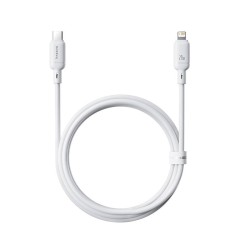 Baseus Cable Lightning to USB-C Silky Series 1.0m White — Buy in Cyprus with Fast Delivery