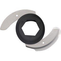 Gorenje Kitchen Blender Food Processor 1500W with 8 attachments - SBR1500E - Black Stainless