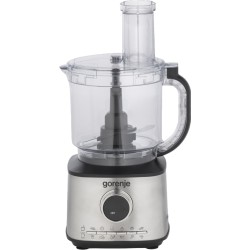 Gorenje Kitchen Blender Food Processor 1500W with 8 attachments - SBR1500E - Black Stainless