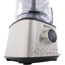 Gorenje Kitchen Blender Food Processor 1500W with 8 attachments - SBR1500E - Black Stainless