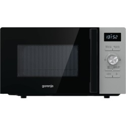 Gorenje Kitchen Microwave Oven - MO20A4XH - 800W + Grill 1000W 20L 11 Programs Digital Screen Stainless Steel