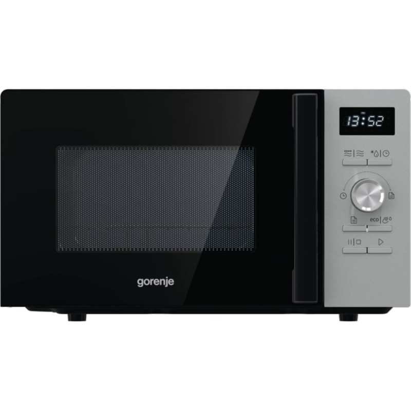 Gorenje Kitchen Microwave Oven - MO20A4XH - 800W + Grill 1000W 20L 11 Programs Digital Screen Stainless Steel