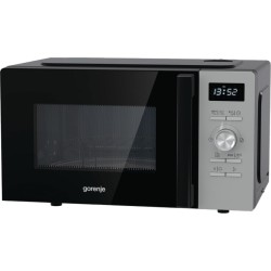 Gorenje Kitchen Microwave Oven - MO20A4XH - 800W + Grill 1000W 20L 11 Programs Digital Screen Stainless Steel