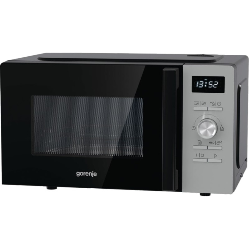 Gorenje Kitchen Microwave Oven - MO20A4XH - 800W + Grill 1000W 20L 11 Programs Digital Screen Stainless Steel