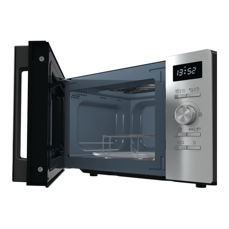 Gorenje Kitchen Microwave Oven - MO20A4XH - 800W + Grill 1000W 20L 11 Programs Digital Screen Stainless Steel