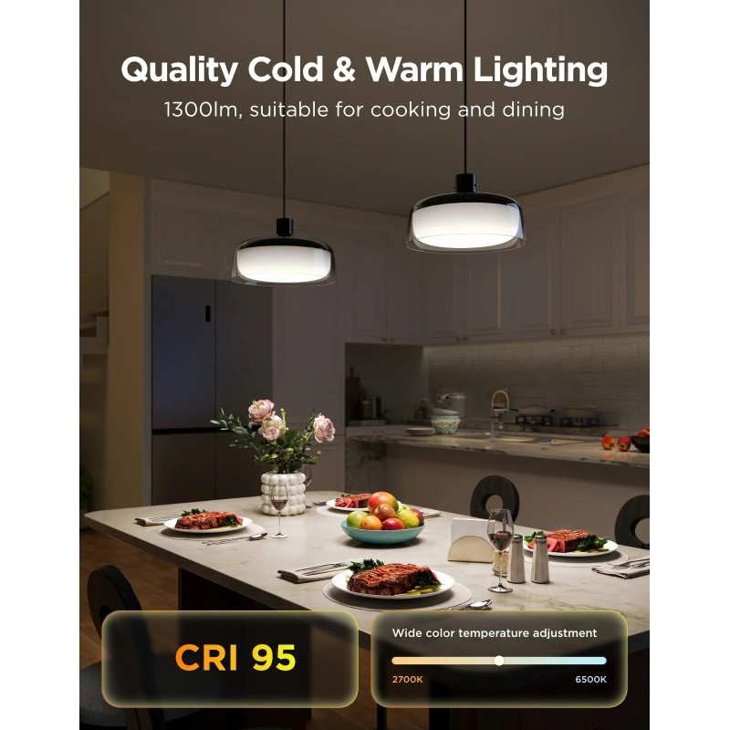 Govee Lamp Ceiling Smart LED Pendant Light - H60C13F1 - RGBICWW + RGBICWW — Buy in Cyprus with Fast Delivery