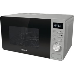 Gorenje Kitchen Microwave Oven - MO23A4X - 800W + Grill 1000W 23L 11 Programs Digital Screen Stainless Steel