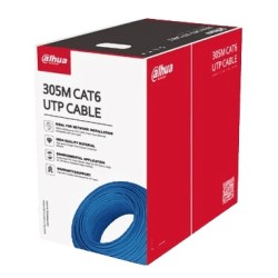 Dahua CAT6 OFC Cable - PFM920I-6UN1-C - 0.52mm 305m Blue — Buy in Cyprus with Fast Delivery