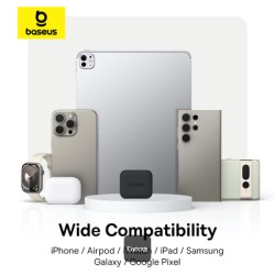 Baseus Charger - Wall 20W USB-C PALM Series UK Black — Buy in Cyprus with Fast Delivery