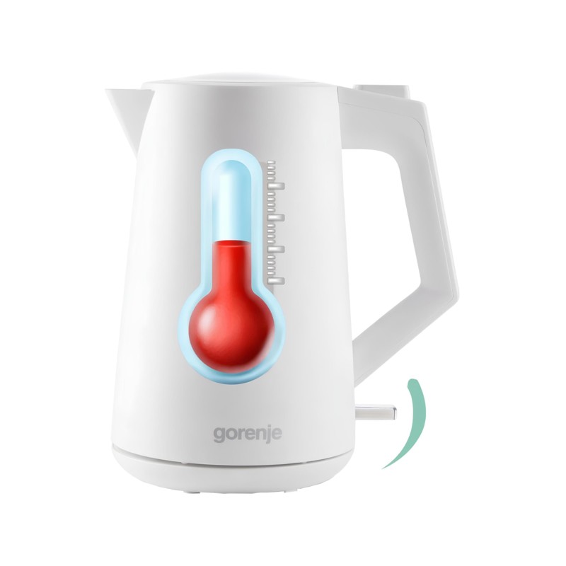 Gorenje Kitchen Kettle - K17OPW - 2200W 1.7L White — Buy in Cyprus with Fast Delivery