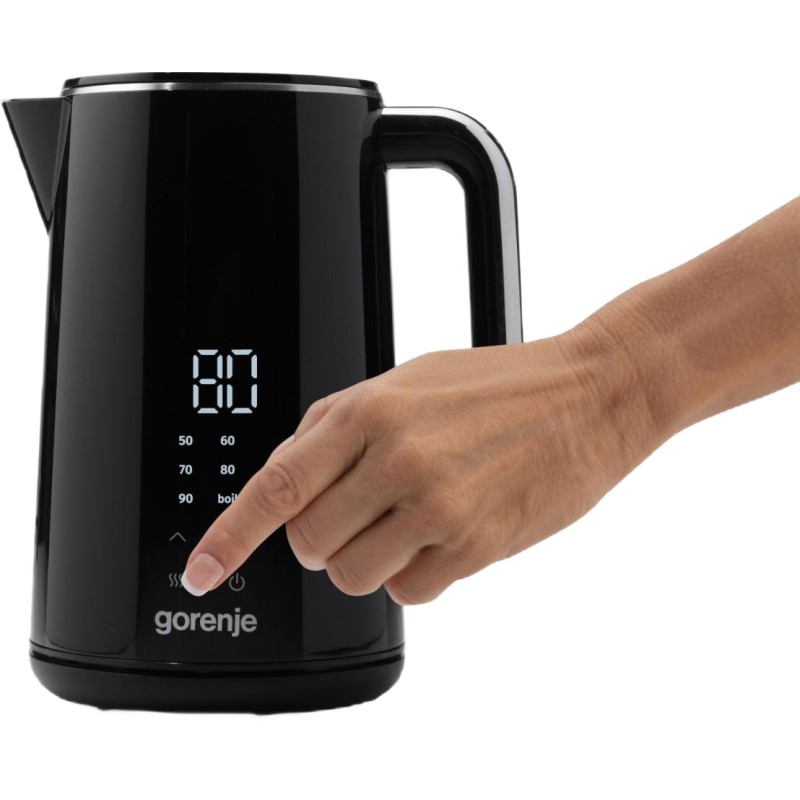 Gorenje Kitchen Kettle - K17DWD - 2200W 1.5L Cool Touch & Temperature Control — Buy in Cyprus with Fast Delivery
