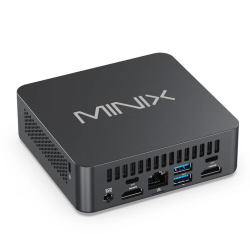 MINIX Mini PC Intel Core 3 16GB DDR5, 512GB SSD, Triple Display Windows 11 Pro - NUC355 - Triple Display Windows 11 Pro