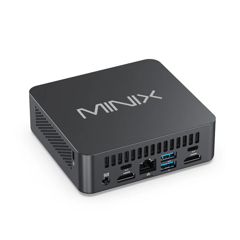 MINIX Mini PC Intel Core 3 16GB DDR5, 512GB SSD, Triple Display Windows 11 Pro - NUC355 - Triple Display Windows 11 Pro