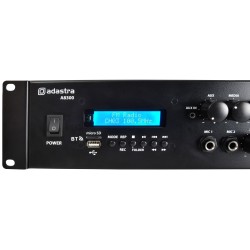 Adastra Rack Mount Amplifier BT USB FM 953.483UK - A8300 - 8x300W — Buy in Cyprus with Fast Delivery
