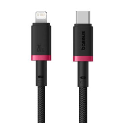 Baseus Cable Lightning to USB-C Dura Series Braided - 1.0m Black — Buy in Cyprus with Fast Delivery