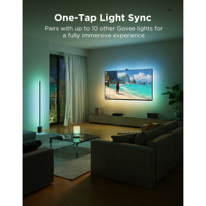 Govee TV Backlight 3 Pro - With 3 Cameras (75-85 inch) (UK) — Buy in Cyprus with Fast Delivery