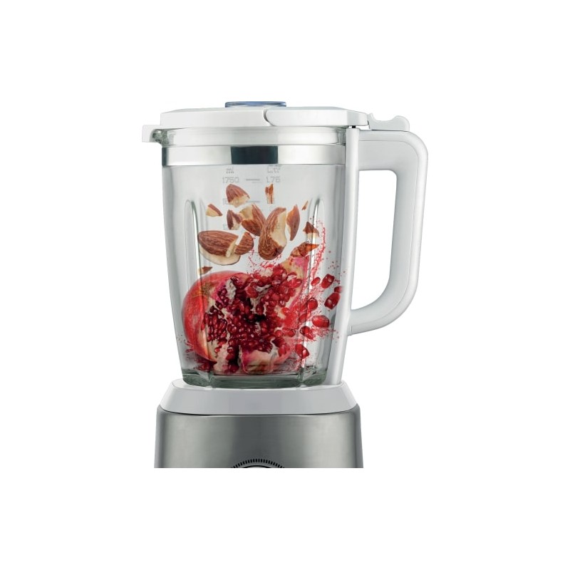 Gorenje Kitchen Blender - B1400BE - 1400W 1.75L Glass Jug 32000 RPM 4 Programs White Inox — Buy in Cyprus with Fast Delivery