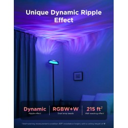 Govee Lamp Floor Smart RGBWW Wave Washing Light 1.70m - Floor Lamp — Buy in Cyprus with Fast Delivery