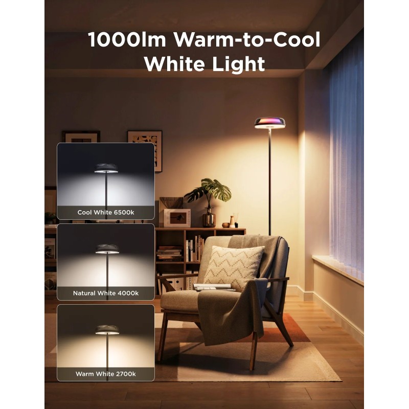Govee Lamp Floor Smart RGBWW Wave Washing Light 1.70m - Floor Lamp — Buy in Cyprus with Fast Delivery