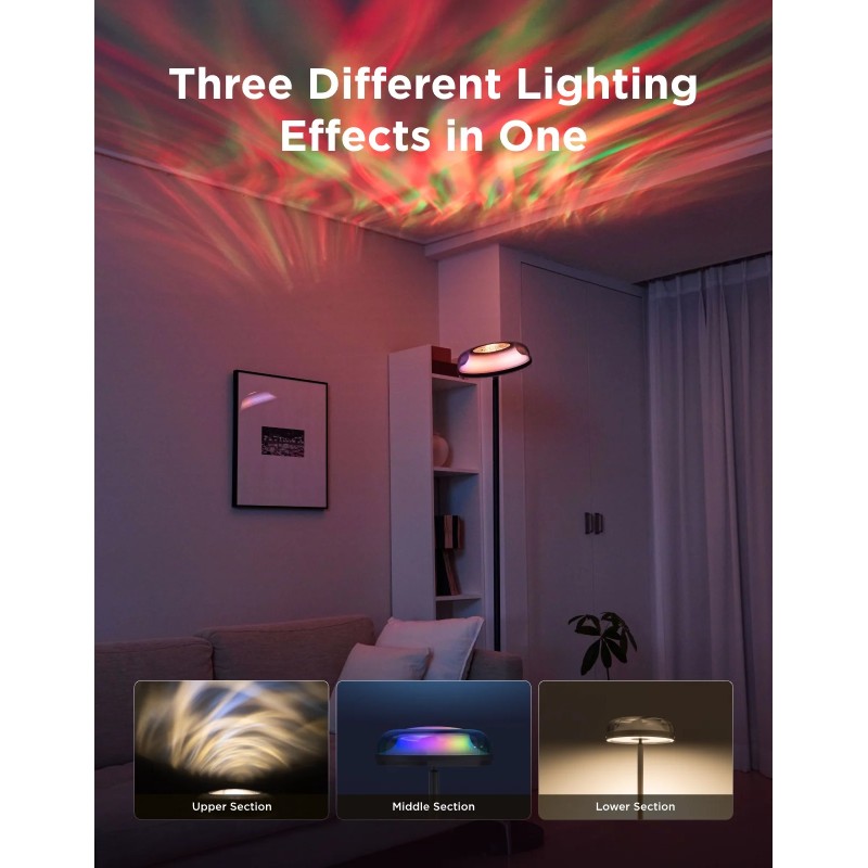 Govee Lamp Floor Smart RGBWW Wave Washing Light 1.70m - Floor Lamp — Buy in Cyprus with Fast Delivery