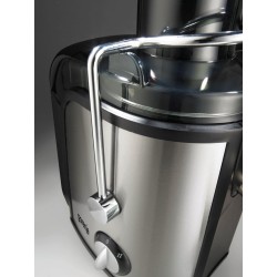 Gorenje Kitchen Juicer 800W 1.5L Pulp Container XL Tube Inox Black - JC805EII - 800W 1.5L Pulp Container XL Tube Inox Black