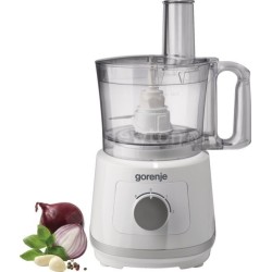 Gorenje Kitchen Blender Food Processor - SB801W - Kitchen Blender Food Processor 800W with 5 attachments White Inox
