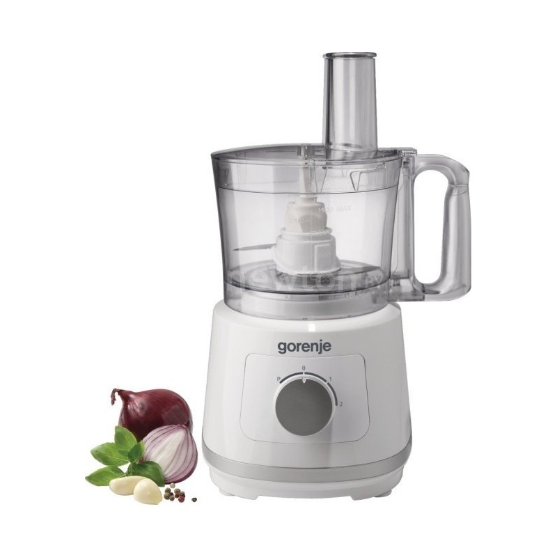Gorenje Kitchen Blender Food Processor - SB801W - Kitchen Blender Food Processor 800W with 5 attachments White Inox