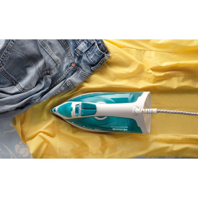 Gorenje Iron Steam Ceramic - SIH1800TQC - 1800W 25g min 250ml — Buy in Cyprus with Fast Delivery