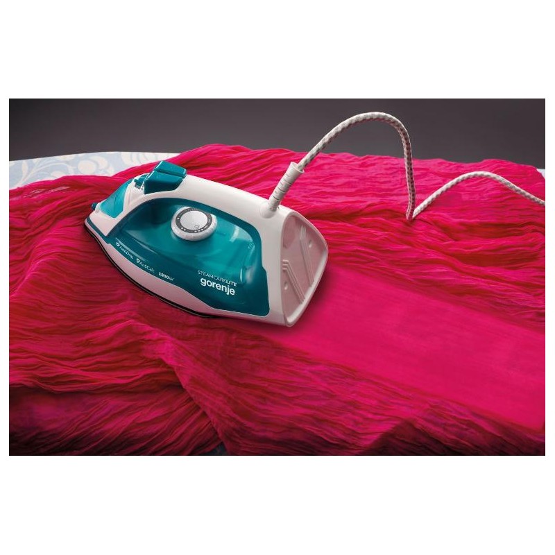 Gorenje Iron Steam Ceramic - SIH1800TQC - 1800W 25g min 250ml — Buy in Cyprus with Fast Delivery