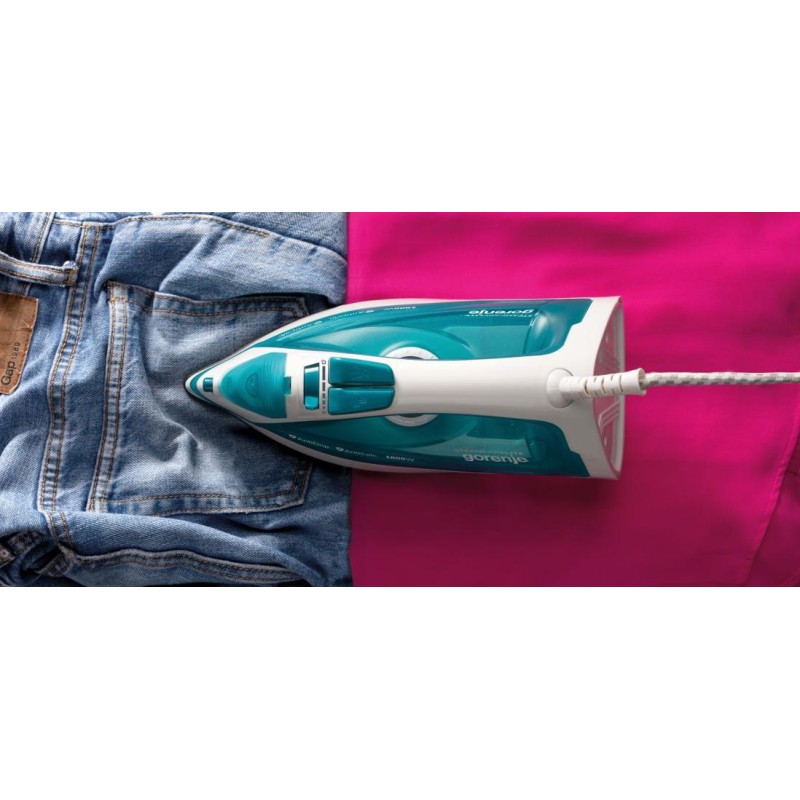 Gorenje Iron Steam Ceramic - SIH1800TQC - 1800W 25g min 250ml — Buy in Cyprus with Fast Delivery
