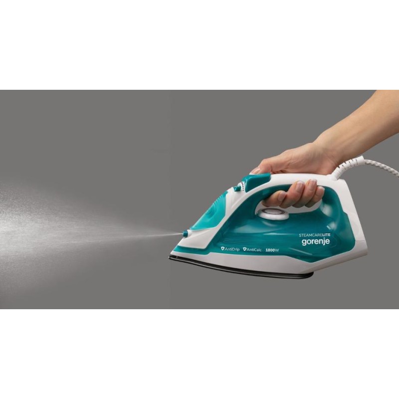 Gorenje Iron Steam Ceramic - SIH1800TQC - 1800W 25g min 250ml — Buy in Cyprus with Fast Delivery