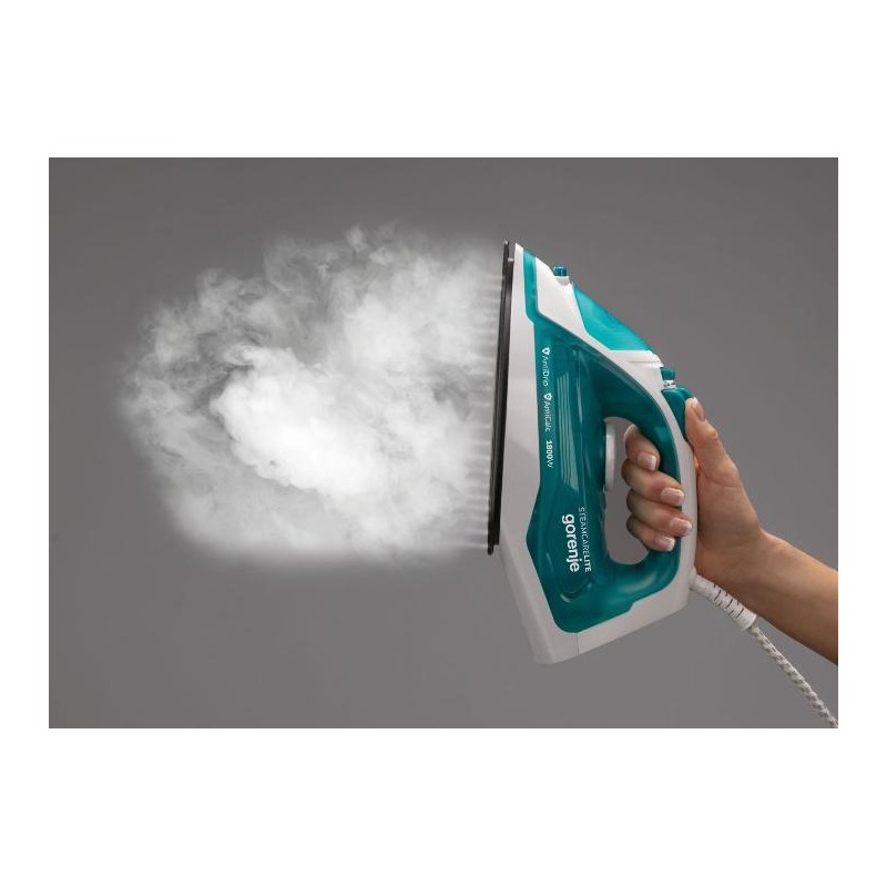 Gorenje Iron Steam Ceramic - SIH1800TQC - 1800W 25g min 250ml — Buy in Cyprus with Fast Delivery