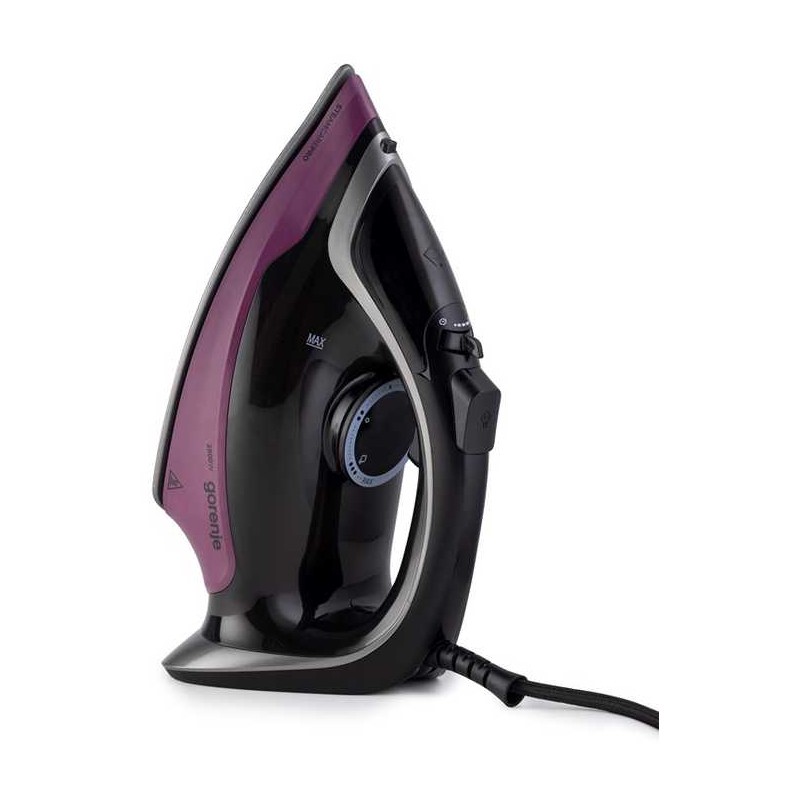 Gorenje Iron Steam Ceramic - SIK2800BKV - 2800W 40g min 450ml — Buy in Cyprus with Fast Delivery