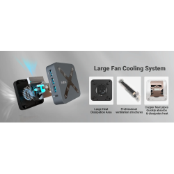 MINIX Mini PC - N97 - 12GB DDR5, 512GB NVMe, Dual LAN, 2x HDMI DP Win11 Pro Z97 — Buy in Cyprus with Fast Delivery