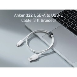 Anker Mobile Cable USB C to USB C White - 322 - USB-C to USB-C Cable, White — Buy in Cyprus with Fast Delivery