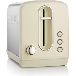 Gorenje Kitchen Toaster - T1100CLI - 850W 2 Slots 6 Heating Levels Ivory Metal — Buy in Cyprus with Fast Delivery