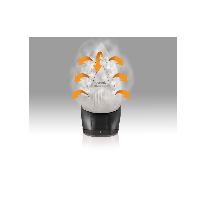 Gorenje Iron Steam Ceramic - SIH3200BKS - 3250W 40g min 420ml — Buy in Cyprus with Fast Delivery