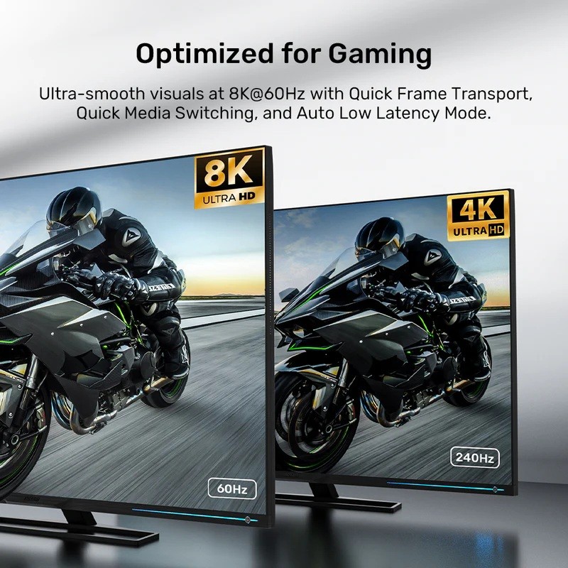 Unitek HDMI 2.1 Cable - C11093RGY-10M - 8K60Hz Braided 10.0m — Buy in Cyprus with Fast Delivery