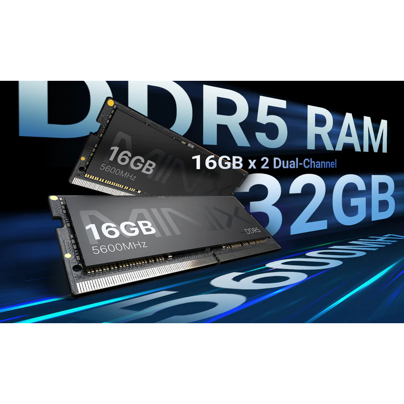 MINIX Mini PC - i7-13620H - 32GB DDR5, 1TB SSD, Dual LAN, 2x HDMI TB4 USB-C, Windows 11 Pro NGC 713