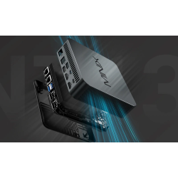 MINIX Mini PC - i7-13620H - 32GB DDR5, 1TB SSD, Dual LAN, 2x HDMI TB4 USB-C, Windows 11 Pro NGC 713