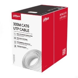 Dahua CAT6 Cable - PFM922I-6UN-C - CAT6 Cable CCA 305m Gray — Buy in Cyprus with Fast Delivery