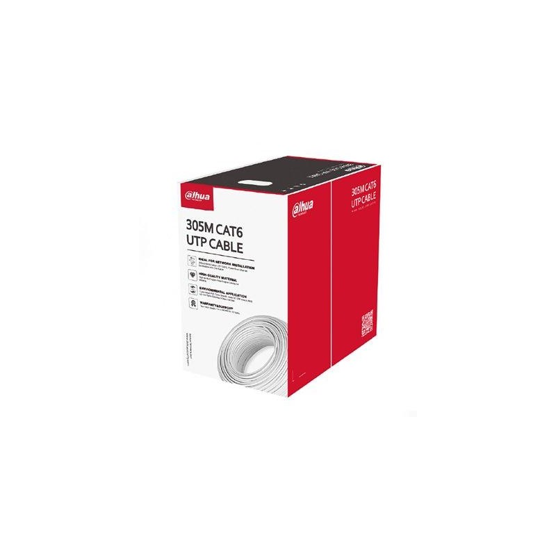 Dahua CAT6 Cable - PFM922I-6UN-C - CAT6 Cable CCA 305m Gray — Buy in Cyprus with Fast Delivery