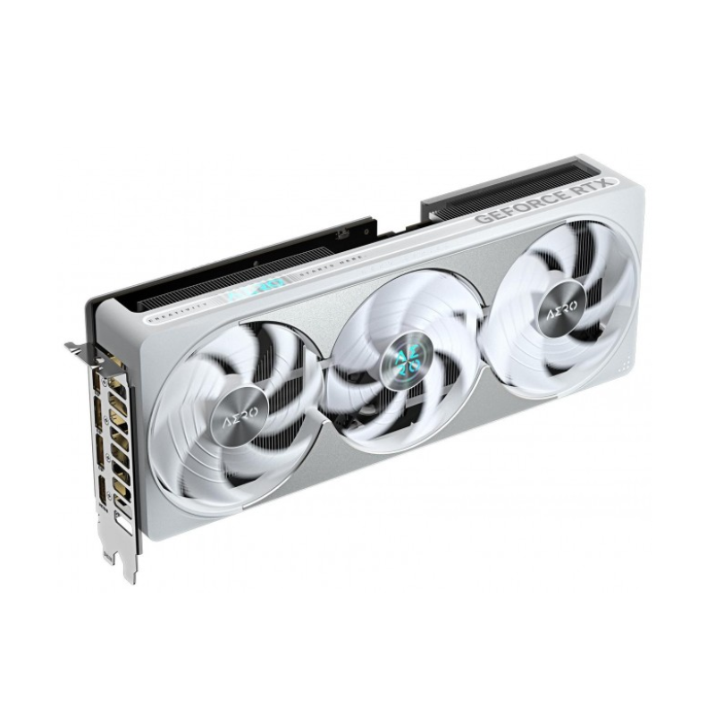 Gigabyte AERO OC GeForce RTX 5080 - 16GB GDDR7 - White, 2730MHz, PCIe 5.0, SFF-ready — Buy in Cyprus with Fast Delivery