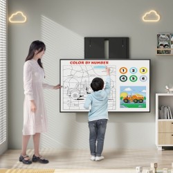 Brateck IFP Wall Mount Manual - HAW400E-65 - Vertical Motion 60x60 65kg — Buy in Cyprus with Fast Delivery